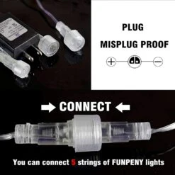 FUNPENY 4th Of July Lights, 288 LED Red White And Blue Meteor Shower Rain Lights, Independence Day Decorations 30cm 8 Tubes Outdoor Christmas Lights Xmas Tree Holiday Decor -Xmas Lighting Shop 71JyhjHmaqL. AC SL1500