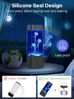 Gifts For Adults Kids, Multi-Color Jellyfish Lava Lamps, USB Powered Aquarium Night Lights, Home Office Room Decoration, Gift For Halloween Birthdays Holidays Christmas (Black) 13 Gifts For Adults Kids, Multi-Color Jellyfish Lava Lamps, USB Powered Aquarium Night Lights, Home Office Room Decoration, Gift For Halloween Birthdays Holidays Christmas (Black) -Xmas Lighting Shop 71Ku6Wqbj9L. AC SL1500