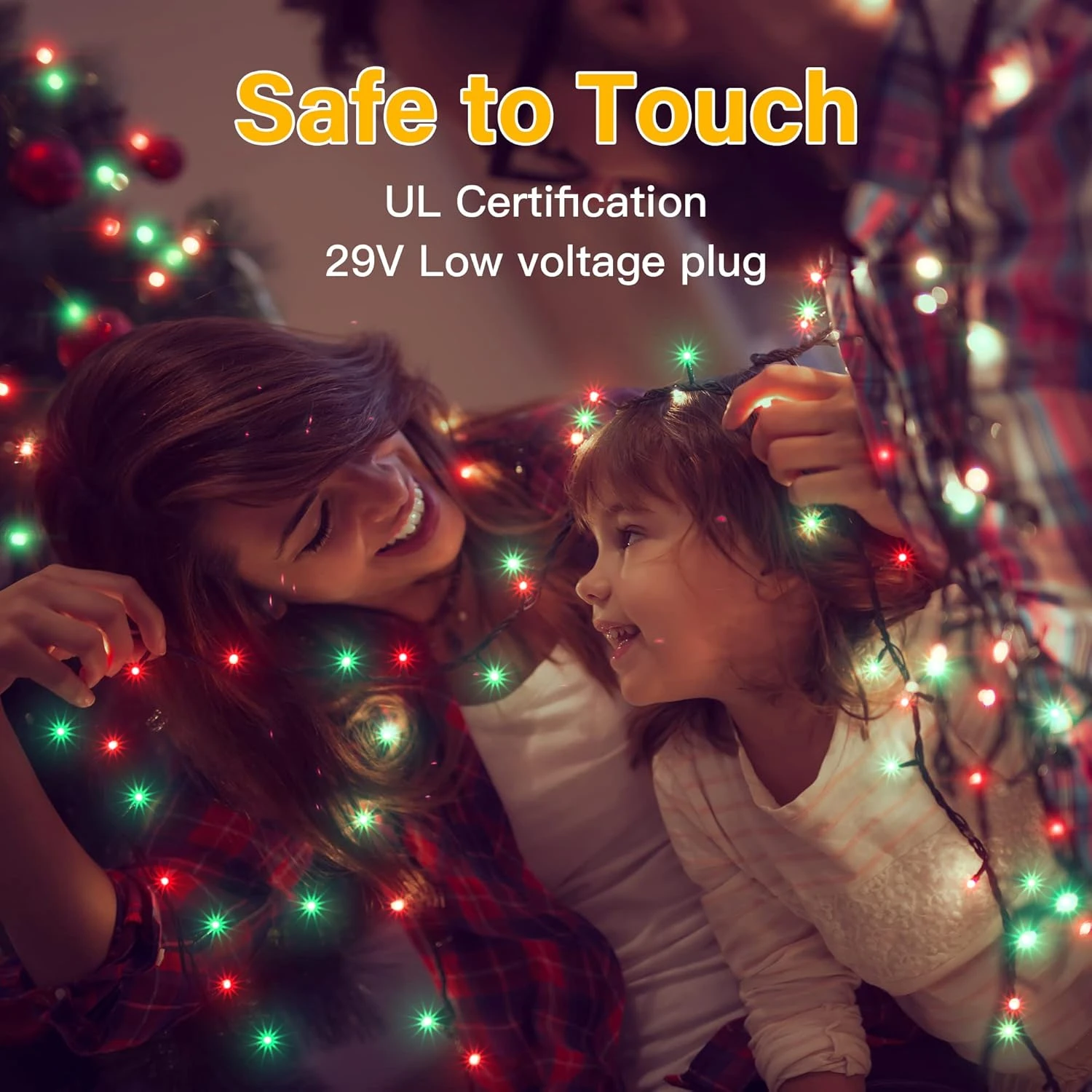 Ollny Christmas Lights Outdoor - 500LED 164FT Long Christmas String Lights With 8 Mode Remote Timer IP44 Waterproof, Fairy Lights For Tree House Yard Outside Indoor Xmas Decorations(Red+Green 5 Ollny Christmas Lights Outdoor - 500LED 164FT Long Christmas String Lights With 8 Mode Remote Timer IP44 Waterproof, Fairy Lights For Tree House Yard Outside Indoor Xmas Decorations(Red+Green - Image 5