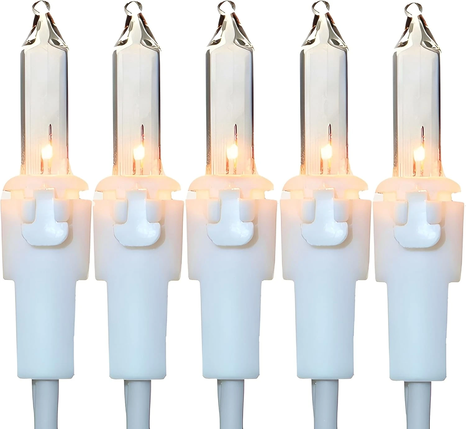 LUCKY SHINE 200 Clear Bulbs White Wire Christmas Lights, Pack Of 2 Sets 100 Light, UL Certified And Commercial Grade Mini Lights String 66 Ft, For Outdoor And Indoor Use 1 LUCKY SHINE 200 Clear Bulbs White Wire Christmas Lights, Pack Of 2 Sets 100 Light, UL Certified And Commercial Grade Mini Lights String 66 Ft, For Outdoor And Indoor Use