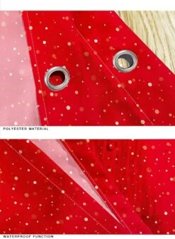 Merry Christmas Shower Curtain Sets For Bathroom, 4Pcs Xmas Shower Curtain/Non-Slip Bathroom Rugs/Lid Toilet Cover/Bath Mat, Funny Santa Claus Elk Snowman Bell Car Carpet Decor(Happy Elk) 11 Merry Christmas Shower Curtain Sets For Bathroom, 4Pcs Xmas Shower Curtain/Non-Slip Bathroom Rugs/Lid Toilet Cover/Bath Mat, Funny Santa Claus Elk Snowman Bell Car Carpet Decor(Happy Elk) -Xmas Lighting Shop 71NTw2wCAFL. AC SL1416