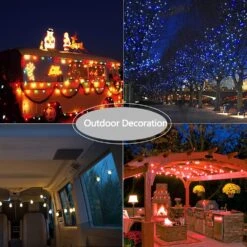 Battery Powered String Lights, 40 LED 16 Colors Globe String Lights USB Powered With Remote, Waterproof Camping Lights String For Indoor Outdoor Hanging Lights For Bedroom Christmas Party Patio Decor -Xmas Lighting Shop 71PHkF1Xw2L. AC SL1001