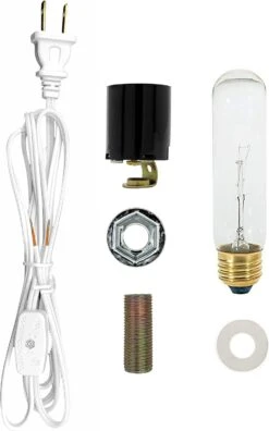 Creative Hobbies® Large Christmas Tree Wiring Kit #ML1-25B6, 25 Watt Bulb, Standard (Edison) Base, Great For Lighting Large Size Objects