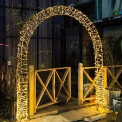 Solar String Lights Outdoor Waterproof Rope Lights 33ft 100 LEDs Copper Wire Tube Lighting Holiday Christmas Yard Patio Road Pathway Decoration Fairy Lights (Y-H-TY-WW) -Xmas Lighting Shop 71QVsEn7eEL. AC SL1000