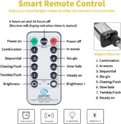 300 LED Curtain Lights For Bedroom - Brightown 9.8 FT Hanging Window Lights With Remote, Connectable, 8 Modes, Waterproof Fairy Lights For Outdoor Indoor Christmas Holiday Party, Warm White -Xmas Lighting Shop 71Qo1GdxQHL. AC SL1500