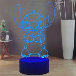 Laysinly Stitch Night Light, Anime Figure USB Touch Bedroom Sleep Light Stitch 3D LED Lamp, 16 Colors Remote Control Bedside Lamp Decoration, Stitch Desk Lamp Kids Lamp For Birthday Christmas -Xmas Lighting Shop 71Re4XQmVNL. AC SL1500