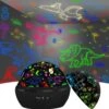 DQMOON Night Light For Kids,Dinosaur Night Light For Kids Room Decor Dino And Cars Night Light Projector For Age 3-6, Kids Night Light Kids Christmas Birthday Easter Gifts For Boys Girls Toddler Baby