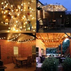 YoTelim Globe String Lights Battery Operated Warm White ，Water Proof 2 Pack 19.7FT 40 LED Globe Fairy String Light 8 Modes With Remote Control, For Home, Party, Christmas, Wedding, Garden Decoration -Xmas Lighting Shop 71TNqgKzJuL. AC SL1000