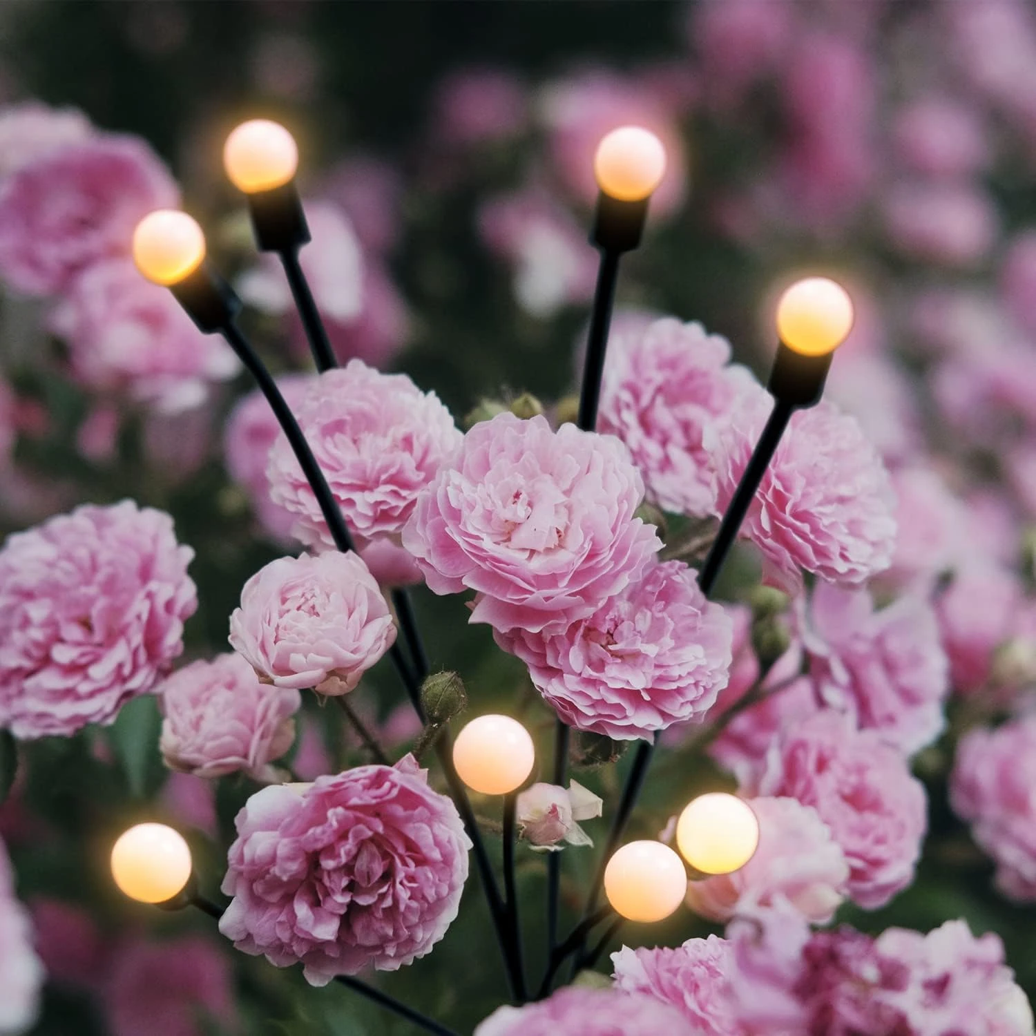 Lanthium 8 Pack Solar Firefly Lights Outdoor Waterproof With 8 LEDs, Solar Powered Outdoor Lights - Swaying Solar Garden Lights - Warm White Solar Powered Firefly Lights, Christmas Lights For Garden 7 Lanthium 8 Pack Solar Firefly Lights Outdoor Waterproof With 8 LEDs, Solar Powered Outdoor Lights - Swaying Solar Garden Lights - Warm White Solar Powered Firefly Lights, Christmas Lights For Garden - Image 7