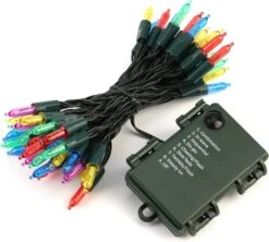 RECESKY Christmas String Lights With Built-in Timer - 50 LED 19ft Fairy Battery Operated Mini String Light For Outdoor Indoor Garden Party House Wreath Xmas Decor Christmas Tree Decoration Multi Color 11 RECESKY Christmas String Lights With Built-in Timer - 50 LED 19ft Fairy Battery Operated Mini String Light For Outdoor Indoor Garden Party House Wreath Xmas Decor Christmas Tree Decoration Multi Color -Xmas Lighting Shop 71V3BCdIexL. AC SL1500