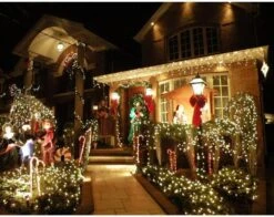 DBFAIRY 2 Pack-16.4ft Outdoor Christmas Tree String Lights 50 Warm White LEDs Battery Operated With Remote Control Green Cable 8 Modes Changing For Bedroom Party Xmas Patio Decor -Xmas Lighting Shop 71V5V61IKeL. AC SL1000