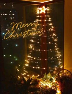 BHCLIGHT 66Ft 200 LED Fairy Lights Plug In, Waterproof String Lights Outdoor 8 Modes Copper Wire Lights Bedroom Decor, Twinkle Lights For Girl's Room Garden Christmas Party Wedding (Warm White) -Xmas Lighting Shop 71Vk9IvtBbL. AC SL1300