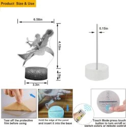 LLBBXX Night Light For Kids Avatar The Way Of Water Action Figures 3D Night Light Bedside Lamp 7 Colors Changing Touch & Remote Control Boys Toys Christmas Gifts For Boys Girls Men Home Decor Bedroom -Xmas Lighting Shop 71VuZYK9y1L. AC SL1500