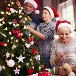 String Lights 20 Ft, 8 Lighting Modes Star Waterproof Outdoor Indoor LED String Lights, Battery Operated With Remote Twinkle Lights For Christmas Decoration Wedding Home Parties Shop(Warm White) -Xmas Lighting Shop 71XWrvARlAL. AC SL1000