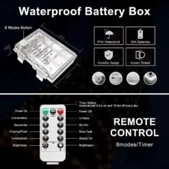 Aigleya Blue Rope Lights , 40 Ft 120 LED Strip Lighting With Remote Control, 8 Modes Outdoor Battery Operated Fairy String Lights For Party Yard Home Wedding Christmas Halloween Holiday Decoration 12 Aigleya Blue Rope Lights , 40 Ft 120 LED Strip Lighting With Remote Control, 8 Modes Outdoor Battery Operated Fairy String Lights For Party Yard Home Wedding Christmas Halloween Holiday Decoration -Xmas Lighting Shop 71YE4KDuxZL. AC SL1500