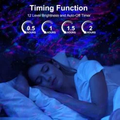 Star Projector 3 In 1 Galaxy Night Light Projector With White Noise And Bluetooth Speaker For Home Bedroom Decor, Remote Control, Christmas Birthday Gifts For Kids Women Man - White -Xmas Lighting Shop 71YMo0b5y L. AC SL1500