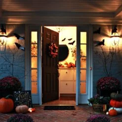 Upgraded Flame】Morsatie LED Flame Light Bulbs, 4 Modes Flickering Light Bulbs With Gravity Sensor, E26 Fire Light Bulb For Halloween, Christmas, Party, Porch, Patio, Indoor Outdoor Decoration-2 Pack -Xmas Lighting Shop 71ZUT2xUSPL. AC SL1500