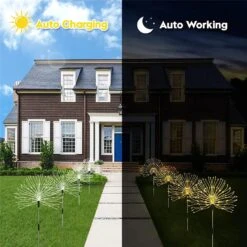 Serpouliom Solar Garden Lights, Firework Lights Outdoor 2 Pack 180 LED Solar Lights Outdoor Waterproof Landscape Lamp, Decor For Courtyard Garden Christmas Party (Warm White) 11 Serpouliom Solar Garden Lights, Firework Lights Outdoor 2 Pack 180 LED Solar Lights Outdoor Waterproof Landscape Lamp, Decor For Courtyard Garden Christmas Party (Warm White) -Xmas Lighting Shop 71ZtFs5BhNL. AC SL1500