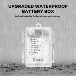 Decute 50LED Photo Clips String Lights Holder Timer Function 8 Modes Dimmable With Remote, 17FT Fairy Starry Lights For Christmas Card Bedroom Wedding Party Hanging Photos Pictures Memos, Warm White -Xmas Lighting Shop 71a94KVY3BL. AC SL1500