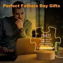 Vihugy Gifts For Dad, Dad Birthday Gifts, Dad Gifts From Daughter Son, Fathers Day Engraved Acrylic Night Light Gifts For Dad, Birthday Gifts For Dad, Christmas Gifts For Dad, Wooden Base 9 Vihugy Gifts For Dad, Dad Birthday Gifts, Dad Gifts From Daughter Son, Fathers Day Engraved Acrylic Night Light Gifts For Dad, Birthday Gifts For Dad, Christmas Gifts For Dad, Wooden Base -Xmas Lighting Shop 71ajCzASPZL. AC SL1500