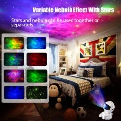 Astronaut Star Projector, Galaxy Projector Light, Kids Night Light, Nebula Star Ceiling Night Light With Remote,Gifts For Birthdays, Valentine's Day, Christmas -Xmas Lighting Shop 71c ppJFxyL. AC SL1500