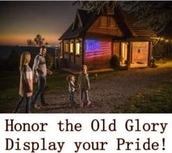 American Flag Lights Outdoor Solar Powered,420 Super Bright LEDs,6.5ft X 3.28ft,Memorial Day Decorations Of The United States For Independence/National/Memorial Day,July 4th,Christmas Decoration -Xmas Lighting Shop 71dHcN3zooL. AC SL1500