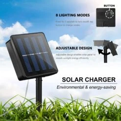 Solar String Lights Outdoor Waterproof Rope Lights 33ft 100 LEDs Copper Wire Tube Lighting Holiday Christmas Yard Patio Road Pathway Decoration Fairy Lights (Y-H-TY-WW) -Xmas Lighting Shop 71dawSBwm7L. AC SL1500