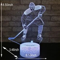 FlyonSea Kids Ice Hockey Gifts,Ice Hockey Toys 16 Color Changing Kids Night Light With Touch And Remote Control, Mens Ice Hockey Decor Light Birthday Christmas Gifts For Kids Boys Baby 12 FlyonSea Kids Ice Hockey Gifts,Ice Hockey Toys 16 Color Changing Kids Night Light With Touch And Remote Control, Mens Ice Hockey Decor Light Birthday Christmas Gifts For Kids Boys Baby -Xmas Lighting Shop 71eEGObEHVL. AC SL1000