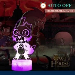 GENERIC The Owl Gift, 3D Night Light - The Owl House Merch, 7 Color Change Decor Lamp With Remote, Dim, Timer, Gifts For Christmas Birthday Girls -Xmas Lighting Shop 71eMoPNwNqL. AC SL1500