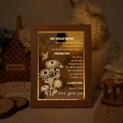 Purefly Engraved Acrylic Night Light, Happy Birthday Gift For Mom From Son, Mother's Day Christmas Decorations Gifts Ideas, USB Low Power Night Lamps, 6.7"x5.1" 11 Purefly Engraved Acrylic Night Light, Happy Birthday Gift For Mom From Son, Mother's Day Christmas Decorations Gifts Ideas, USB Low Power Night Lamps, 6.7"x5.1" -Xmas Lighting Shop 71gg86KYtL. AC SL1500