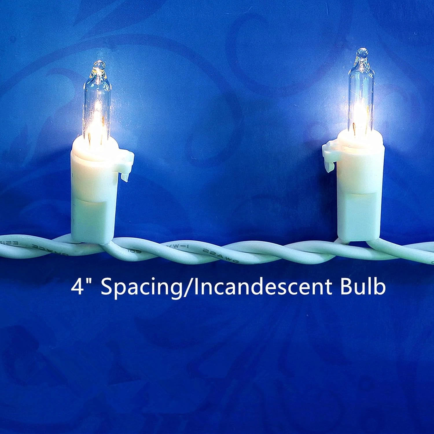 LUCKY SHINE 200 Clear Bulbs White Wire Christmas Lights, Pack Of 2 Sets 100 Light, UL Certified And Commercial Grade Mini Lights String 66 Ft, For Outdoor And Indoor Use 4 LUCKY SHINE 200 Clear Bulbs White Wire Christmas Lights, Pack Of 2 Sets 100 Light, UL Certified And Commercial Grade Mini Lights String 66 Ft, For Outdoor And Indoor Use - Image 4