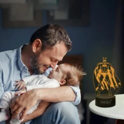 3D Night Light The Batman Action Figure Bedside Table Desk Illusion Lamp Color Changing LED Acrylic RGB Lights For Fans Toys, Kid Bedroom Decor, Birthday, Christmas, New Year Gifts -Xmas Lighting Shop 71hKYRS369L. AC SL1500