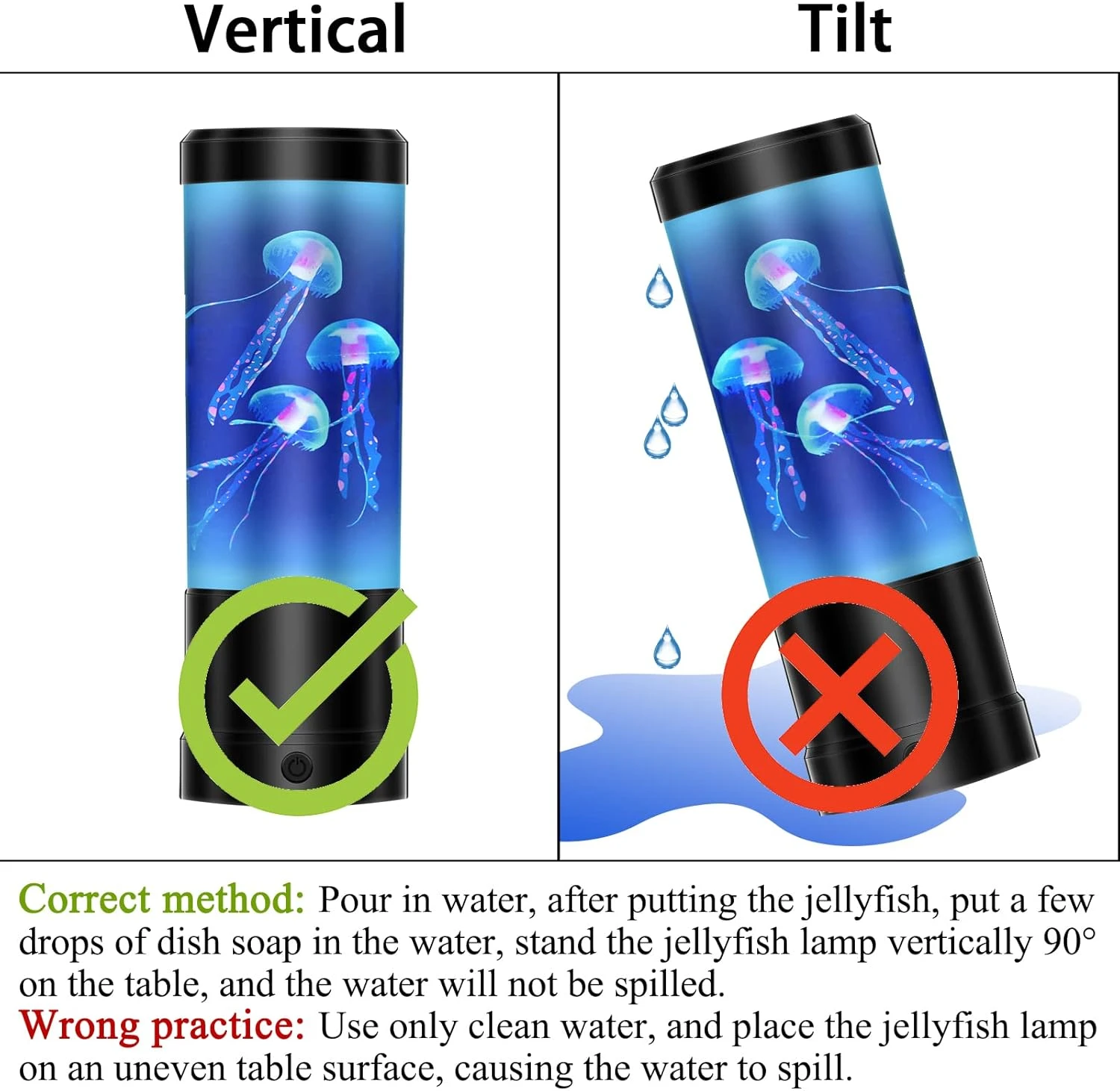Lava Lamp For Adults Kids, LED Multi-Color Jellyfish Lava Lamps Novelty Night Light Mood Table Lamp For Home Bedroom Office Desktop Decoration Halloween Birthdays Christmas Gifts Holidays Presents 6 Lava Lamp For Adults Kids, LED Multi-Color Jellyfish Lava Lamps Novelty Night Light Mood Table Lamp For Home Bedroom Office Desktop Decoration Halloween Birthdays Christmas Gifts Holidays Presents - Image 6