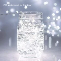 2 Packs Fairy Lights Battery Operated,16.5 FT 50 LEDs Christmas String Lights Remote Control Timer Twinkle String Lights 8 Modes Silver Wire Firefly Lights For Garden Party Indoor Decor-Cool White -Xmas Lighting Shop 71j2xcTuGfS. AC SL1500