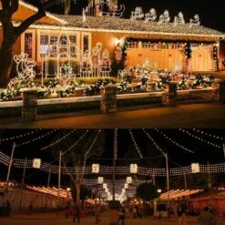 4Pack Each 40FT 100 LED Solar String Lights, Solar Fairy Lights Outdoor Waterproof With 8 Modes, Solar Twinkle Lights For Tree Christmas Wedding Party Decorations Garden Patio (Warm White) 10 4Pack Each 40FT 100 LED Solar String Lights, Solar Fairy Lights Outdoor Waterproof With 8 Modes, Solar Twinkle Lights For Tree Christmas Wedding Party Decorations Garden Patio (Warm White) -Xmas Lighting Shop 71jCwMsSLhL. AC SL1100