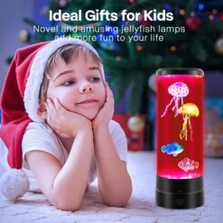 Jellyfish Lava Lamp, Color Changing Jellyfish Tank Aquarium Lamps, Bedroom Desktop Sleep Lamp, Night Light For Kids Room Decor, Relax Birthdays Christmas Gifts For Girls Boys Adults -Xmas Lighting Shop 71kIN3EeQeL. AC SL1500