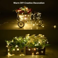 Fairy Lights USB Plug In, 2 Pack×33ft LED String Lights With Remote, 8 Modes Fairy String Lights, Christmas Lights Indoor Outdoor, Twinkle Lights For Bedroom, Party,Garden,Tree (Warm White) 12 Fairy Lights USB Plug In, 2 Pack×33ft LED String Lights With Remote, 8 Modes Fairy String Lights, Christmas Lights Indoor Outdoor, Twinkle Lights For Bedroom, Party,Garden,Tree (Warm White) -Xmas Lighting Shop 71ksrADO4eL. AC SL1500