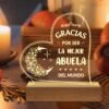 Gifts For Grandma In Spanish, Regalos Abuela Acrylic Night Light, Grandma Birthday Gifts, Christmas Gifts For Grandma Spanish From Granddaughter Grandson