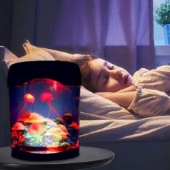 Toycol LED Jellyfish Lava Lamp USB Jellyfish Lamp Electric Aquarium Tank Mood Night Light With Color-Changing For Home Bar Bedroom Decoration Christmas Gift For Kids And Adults -Xmas Lighting Shop 71m3G7wgWZS. AC SL1500