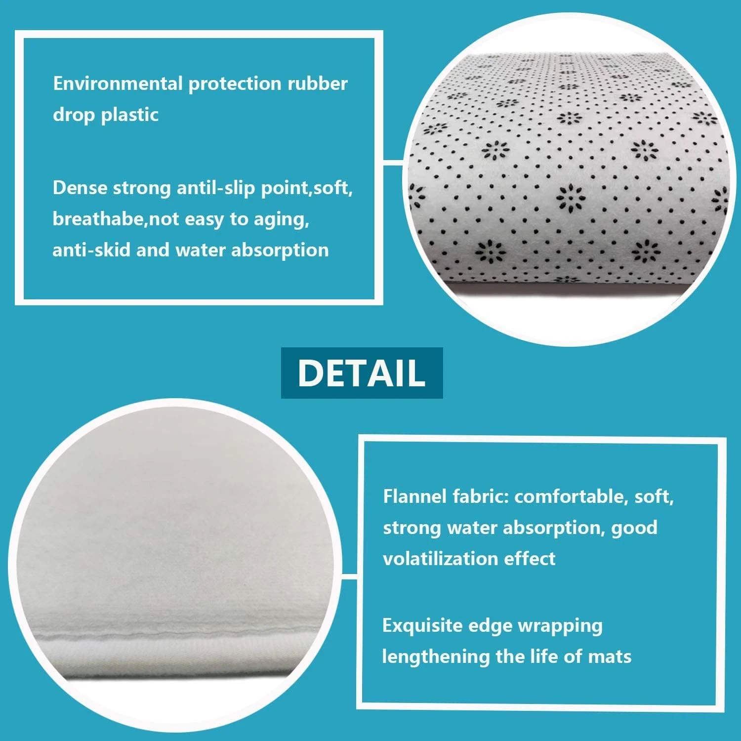 DDQTOUCH 4 PCS Nightmare Before Christmas Bathroom Set With Shower Curtain And Rugs, Halloween Jack Skellington And Sally Shower Curtain Bathroom Decor Set With 12 Hooks (Color-30) 6 DDQTOUCH 4 PCS Nightmare Before Christmas Bathroom Set With Shower Curtain And Rugs, Halloween Jack Skellington And Sally Shower Curtain Bathroom Decor Set With 12 Hooks (Color-30) - Image 6