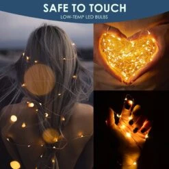 Fairy Lights 33Ft 100 LED Battery Operated String Lights With 8 Modes Remote Timer Outdoor Waterproof Warm White Copper Wire Twinkle Lights For Bedroom, Dorm, Patio, Christmas, Party, Indoor -Xmas Lighting Shop 71py1msUzL. AC SL1500