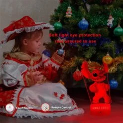Honfenfa Stitch Light,Stitch Night Light With Remote & Smart Touch,7 Colors + 16 Colors Changing Opreated,Stitch Lamp For Children's Room Decoration,Children's Day Gift, Christmas Gifts 11 Honfenfa Stitch Light,Stitch Night Light With Remote & Smart Touch,7 Colors + 16 Colors Changing Opreated,Stitch Lamp For Children's Room Decoration,Children's Day Gift, Christmas Gifts -Xmas Lighting Shop 71rrkSBX91L. AC SL1500