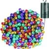 Joomer Battery Chrismas Lights, 66ft 200LED Fairy Lights Battery Operated Timer 8 Modes Waterproof For Outdoor Home Garden Party Holiday Christmas Trees Decoration (Multicolor)