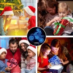 Urwise 3D Night Light, Cross Country Motorcycle 3D Night Light Lamp, 16 Color Changing Light With Remote Control Motorcycle Toys For Kids Birthday Christmas Gift, Include DIY Gift Packaging Materials -Xmas Lighting Shop 71sLhbICO8L. AC SL1200