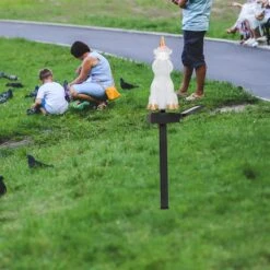 Beaupretty Solar Lights Outdoor Solar Garden Stake Lights: Figurine LED Garden Lights Christmas Lawn Lamp Outdoor Garden Stake Landscape Lights For Garden Patio Lawn Pathway White Outdoor Decor -Xmas Lighting Shop 71t5fsvN EL. AC SL1500