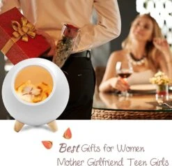 Cat Lover Gifts For Women, Vency Cat Night Light For Wife Mom Teen Girls, Cute Cat House Birthday Gifts, Orange Tabby Cat Christmas Gifts (White) -Xmas Lighting Shop 71tCvWeCKlL. AC SL1500