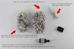 ZOIC 500 LED Christmas Wedding Party Fairy String Lights Lamp 100 Meters (328 Feet) 8 Modes 31V Memory Function Warm White -Xmas Lighting Shop 71trJduoCML. AC SL1500