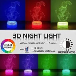 LEDERGO Superhero 3D Night Light,16 Colors Changing With Smart Touch & Remote Control Bedside Decor Lamp Christmas Birthday Gifts For Kids Boys Girls (Light_A) -Xmas Lighting Shop 71tvutQudTL. AC SL1200
