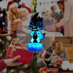 GENERIC The Owl Gift, 3D Night Light - The Owl House Merch, 7 Color Change Decor Lamp With Remote, Dim, Timer, Gifts For Christmas Birthday Girls -Xmas Lighting Shop 71uLG5jEDsL. AC SL1080