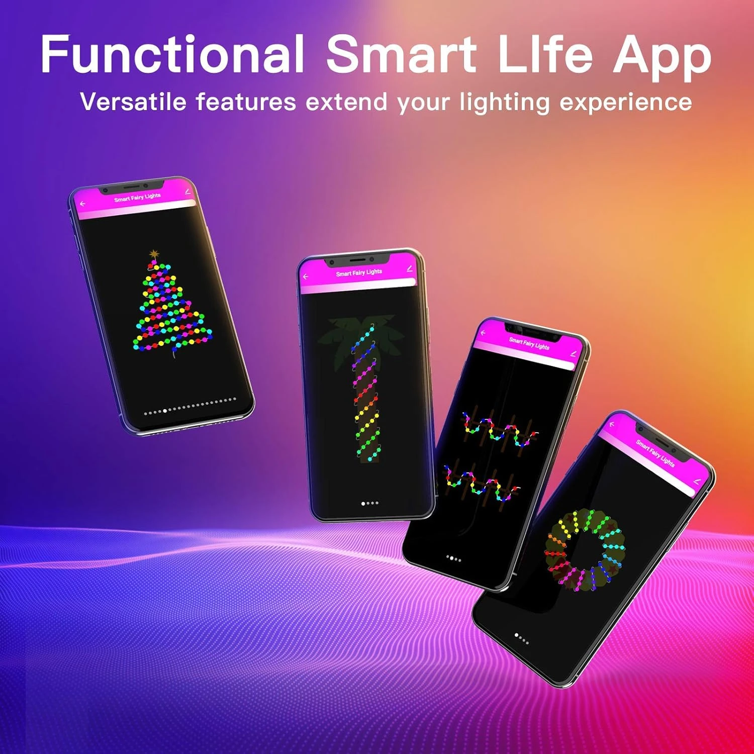 Smart Globe Fairy Lights, 32.8ft Waterproof LED String Lights For Indoor And Outdoor Decor, Voice And App Controlled With Music Sync For Christmas And Party, Compatible With Alexa And Google Home 2 Smart Globe Fairy Lights, 32.8ft Waterproof LED String Lights For Indoor And Outdoor Decor, Voice And App Controlled With Music Sync For Christmas And Party, Compatible With Alexa And Google Home - Image 2